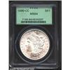 Image 1 : 1890-CC S$1 MS64 PCGS.  Fully struck with...