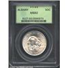 Image 1 : 1936 50C Albany MS62 PCGS.  Brilliant and...