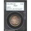 Image 1 : 1893 50C Columbian MS65 PCGS.  Bright band...