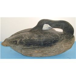 Rare Balsa Wood Canadian Goose Field Decoy