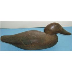 Hen Mason(?) Wooden Decoy