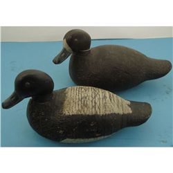 Pair of Victor Wood Body/Plastic Head Decoys
