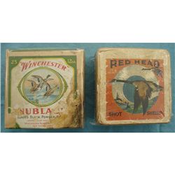 Pair of Two Piece Shell Boxes