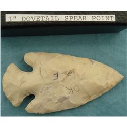 3" Dovetail Spear Point