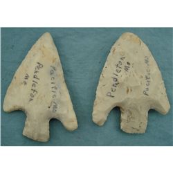 2 Snyder Spear Points