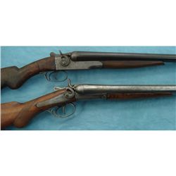 Pair of Antique Hammered Shot guns