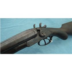 Antique W Richards 10 ga. Dbl. Bbl.