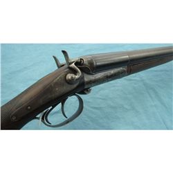 H. Pieper Dbl. Bbl. Hammered Shotgun