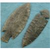 Image 1 : Pair of Contemparary Flint Spearpoints