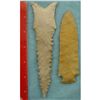 Image 1 : Pair of Fine Contemp. Spearpoints