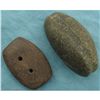 Image 2 : Native American Stone Net Weight & Banner Stone