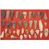 Image 2 : Display of 37 Indian Arrowheads