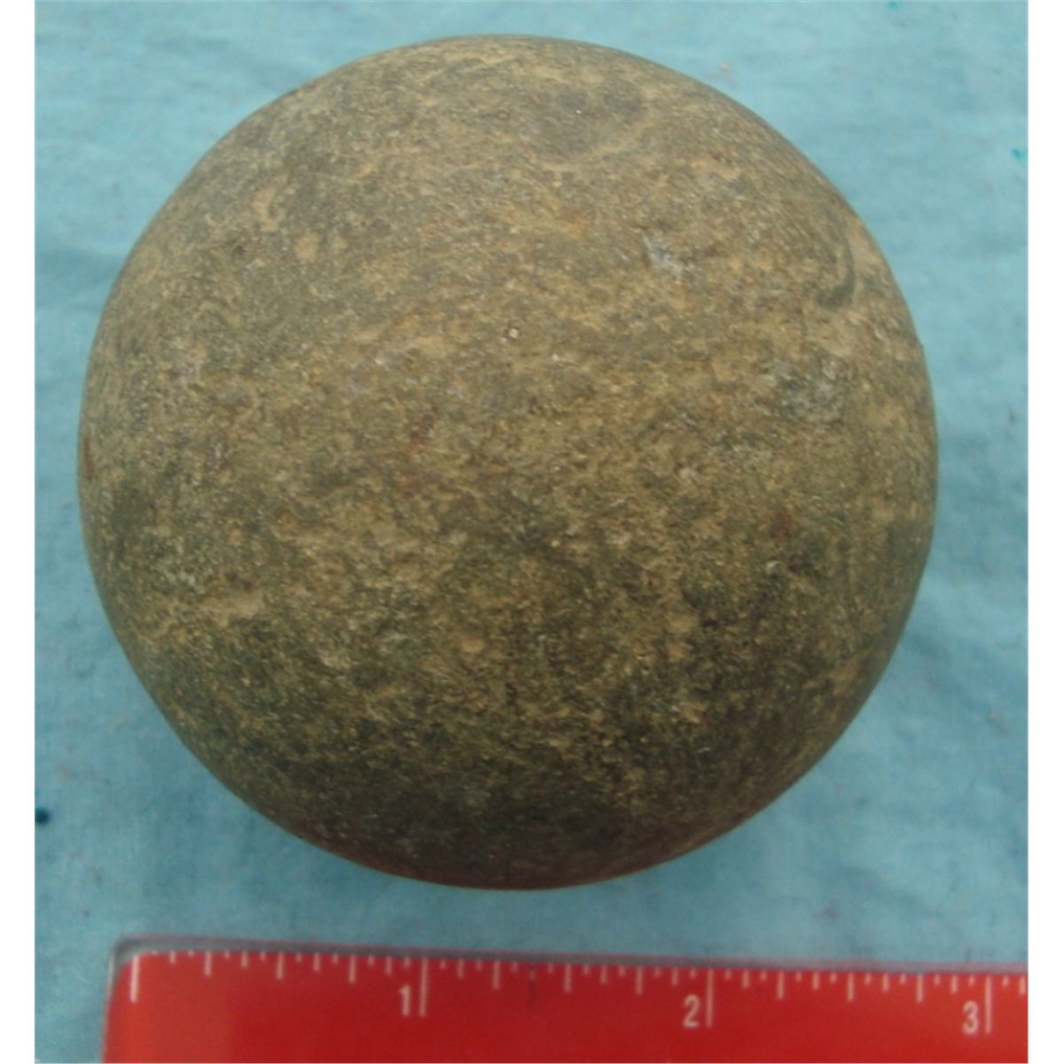 Stone 2 1/2" Indian Game Ball