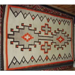 Large Navajo Floor Blanket