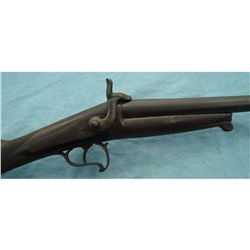 Antique Pin Fire Under Lever Shotgun