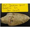 Image 1 : 3 1/4" Dickson Point Carrol Co. IL (Mt. Carroll)