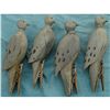 Image 1 : 4 Hand Carved Morning Dove Decoys