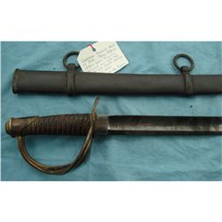 German Import Model of 1840 Sword