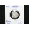 Image 1 : 1745 Spanish Colonial 1 Real Cob