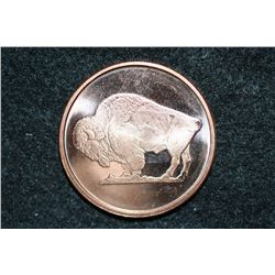 2011 Buffalo Copper Round, .999 Fine 1 Oz.