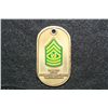 Image 2 : Bosnia & Herzegovina Multinational Division (North) Challenge Medal presented by the Command Sergean