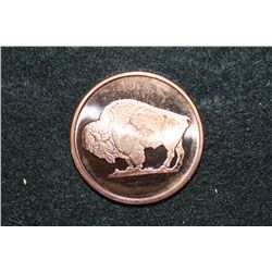 2011 Buffalo Copper Round, .999 Fine 1 Oz.