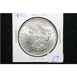 1897 Silver Morgan $1