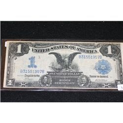 1899 US Silver Certificate $1, Blue Seal, #B31551957B