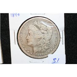 1890 Silver Morgan $1