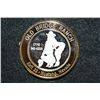 Image 1 : Old Bridge Ranch, Limited Edition Two-Tone $10 Silver State Brothel Token .999 Fine
