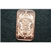 Image 2 : 2012 Copper Ingot, .999 Fine 1 Oz.