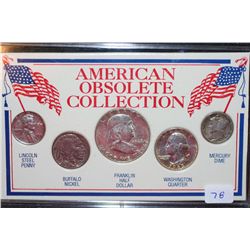 1994 US Minted Coin Set; American Obsolete Collection