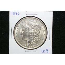 1886 Silver Morgan $1