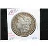 Image 1 : 1891-CC Silver Morgan $1, VF, Nice Color