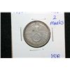 Image 1 : 1938F Nazi Germany 2 Reichsmark, Flying Eagle w/Swatstika