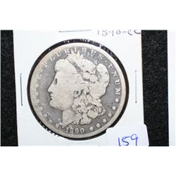 1890-CC Silver Morgan $1