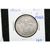 Image 1 : 1936A Nazi Germany 5 Reichsmark, Flying Eagle w/Swatstika