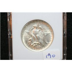 1936-S Texas Commerative Half Dollar, MCPCG Graded MS64