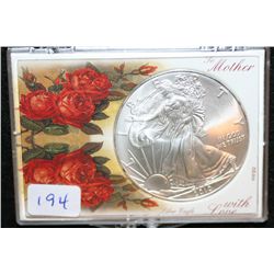 2010 Silver Eagle $1, "To Mother With Love"