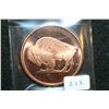 Image 1 : 2011 Buffalo Copper Round, .999 Fine 1 Oz.