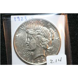 1923-S Peace $1