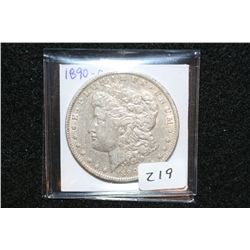 1890-O Silver Morgan $1