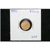 Image 1 : 1856 Indian Princess $1 Gold Coin