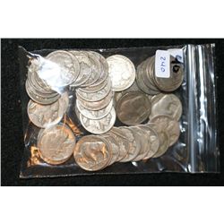 Buffalo Nickels, various dates & conditions, lot of 40