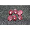 Image 1 : 70 Carat TW Natural Ruby, loose stones, lot of 6
