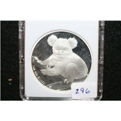 2009 Australia Koala $1 Foreign Coin, .999 Fine 1 Oz., MCPCG Graded MS70