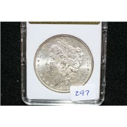 1878-S Silver Morgan $1, MCPCG Graded MS60