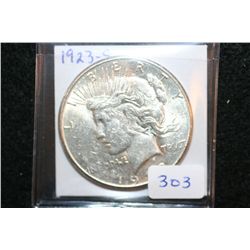 1923-S Peace $1