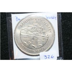 Balliwick of Jersey 25 Pence Foreign Coin