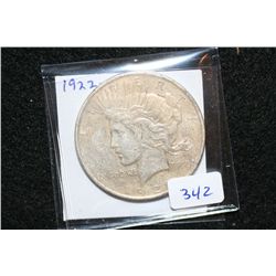 1922-D Peace $1